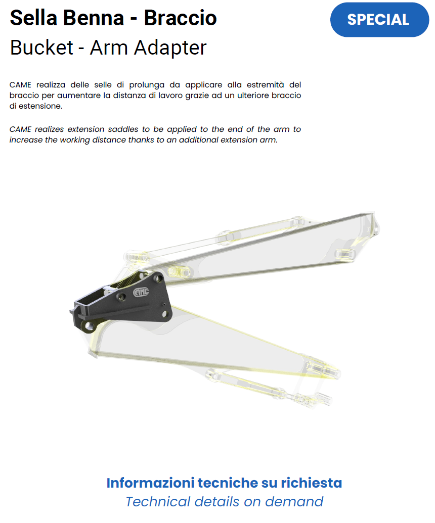 Sella Benna - Braccio Scheda